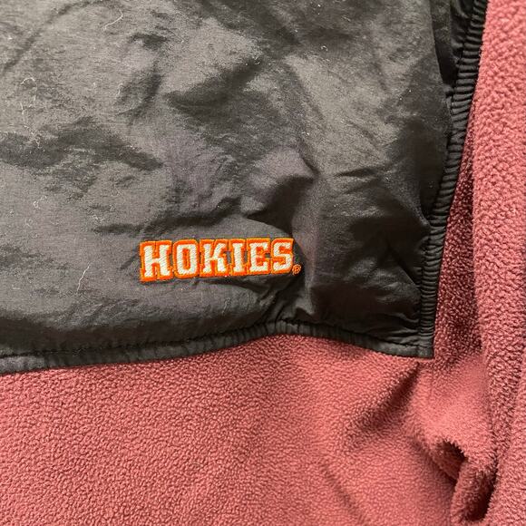 Columbia Virginia Tech Hokies Full Zip Fleece Jacket Size XL - Picture 6 of 8